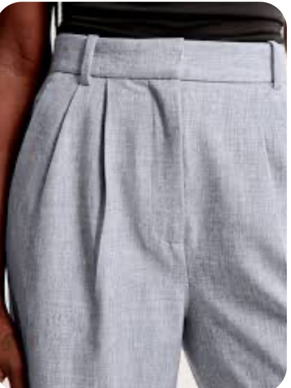 C/Meo Collective Light Gray "City Sounds" Tapered Dress Pants size Small NWT
